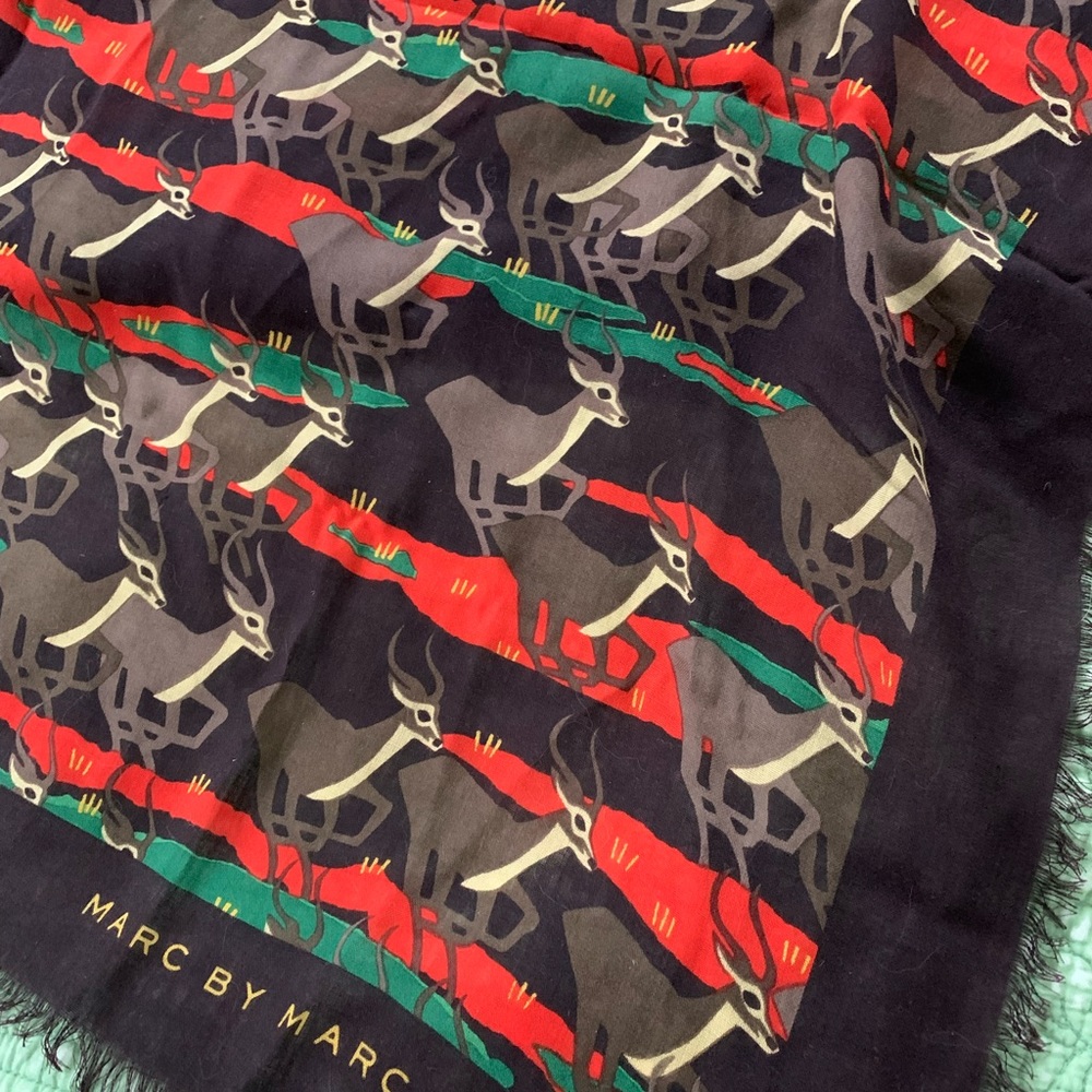 Marc by Marc Jacobs Running Impala Scarf